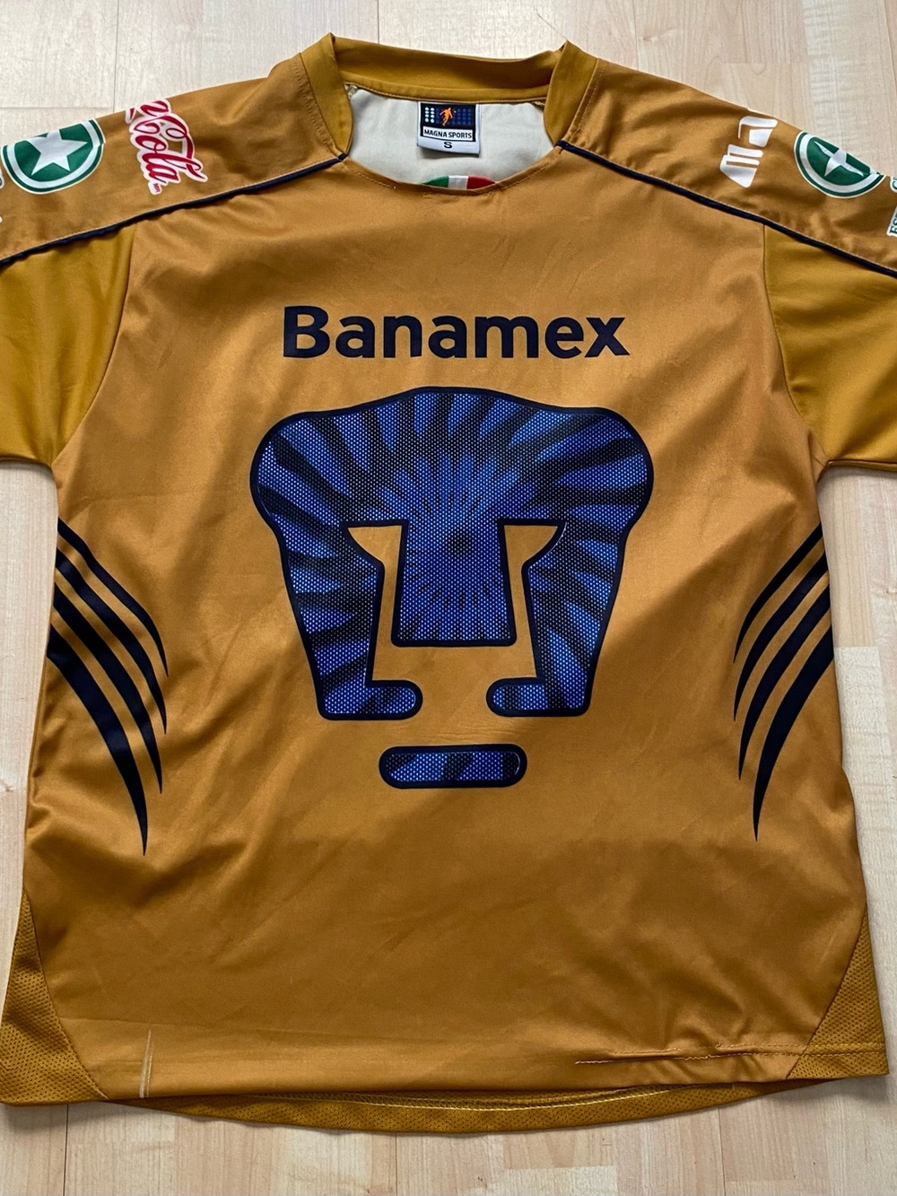Pumas Unam Banamex Liga MX Soccer League Men’s Small Soccer Jersey